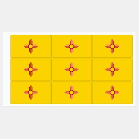 Patriotische Bezeichnungen mit der Flagge des Staa Etiketten (Blatt)