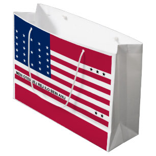 Patriotische Bikini-Atoll-Flagge Große Geschenktüte