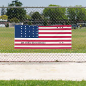Patriotische Bikini-Atollflagge Banner (Insitu)