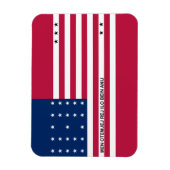 Patriotische Bikini-Atollflagge Magnet (Vertikal)
