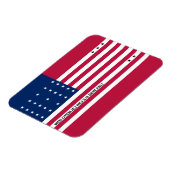 Patriotische Bikini-Atollflagge Magnet (Linke Seite)