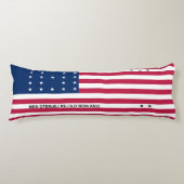 Patriotische Bikini-Atollflagge Seitenschläferkissen (Vorderseite)