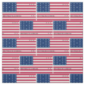 Patriotische Bikini-Atollflagge Stoff (Muster)