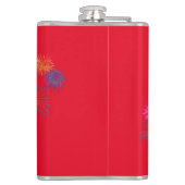 Patriotische Bikini Fitness Modell Thunder_Cove Flachmann (Rückseite)