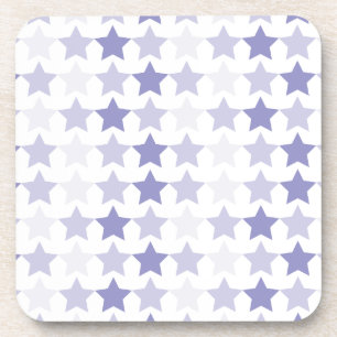 Patriotische blaue Ombre-Sterne Getränkeuntersetzer