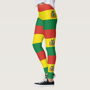 Patriotische Bolivienfahne Leggings