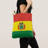 Patriotische Bolivienflagge Tasche (Von Nahem)