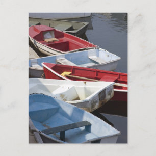 Patriotische Boote Postkarte