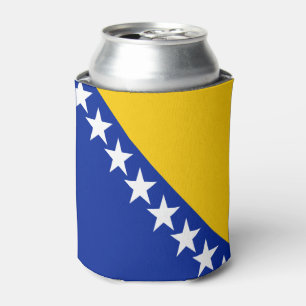 Patriotische bosnisch-herzegowinische Flagge Dosenkühler
