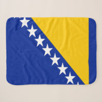 Patriotische bosnisch-herzegowinische Flagge