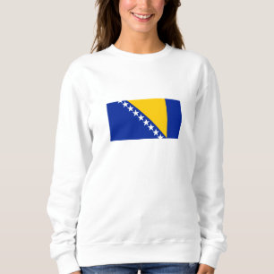 Patriotische bosnisch-herzegowinische Flagge Sweatshirt