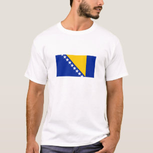 Patriotische bosnisch-herzegowinische Flagge T-Shirt