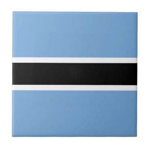 Patriotische Botswana-Flagge Keramikfliese