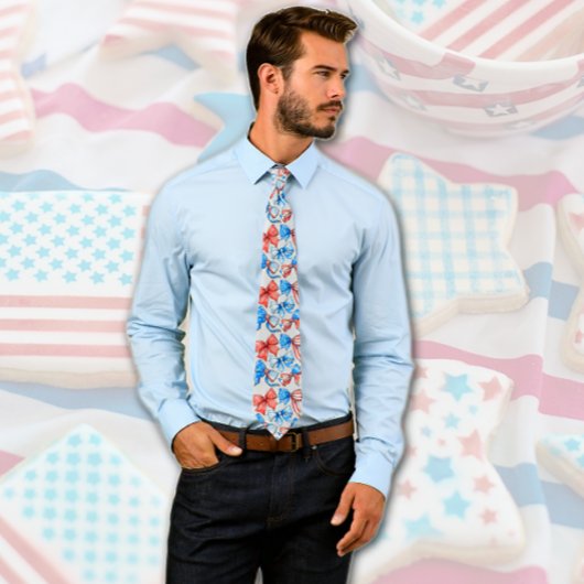 Patriotische Bows Krawatte