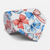 Patriotische Bows Krawatte (Gerollt)