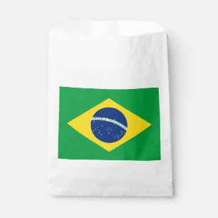 Patriotische Brasilien-Flagge Geschenktütchen