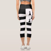 Patriotische Bretagne Capri Leggings (Rückseite)