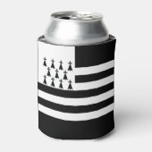 Patriotische Bretagne Dosenkühler (Kanne Vorderseite)