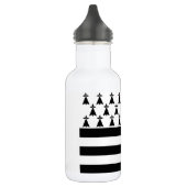 Patriotische Bretagne Edelstahlflasche (Links)