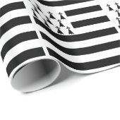 Patriotische Bretagne Geschenkpapier (Rolleneckpunkt)