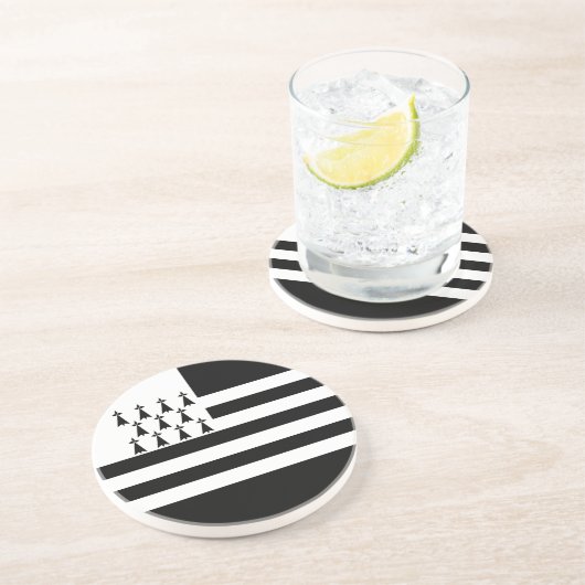 Patriotische Bretagne Getränkeuntersetzer (Seite)