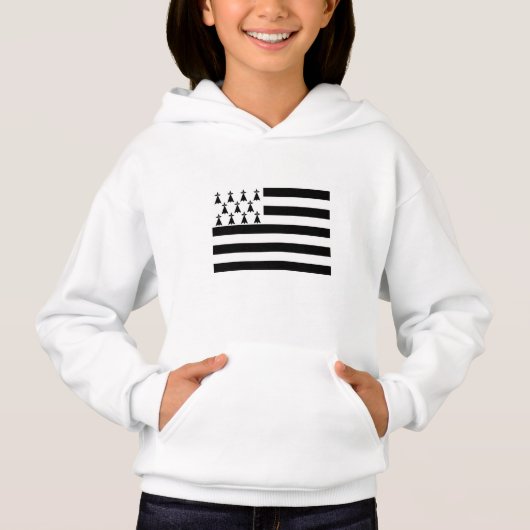 Patriotische Bretagne Hoodie (Vorderseite)