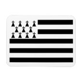 Patriotische Bretagne Magnet (Horizontal)