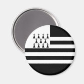 Patriotische Bretagne Magnet (Vorderseite/Rückseite)