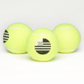 Patriotische Bretagne Tennisbälle (Multi)