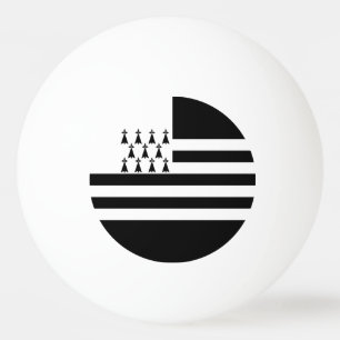 Patriotische bretonische Flagge Ping-Pong-Ball Tischtennisball