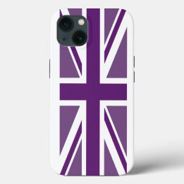 Patriotische britische Union Jack-Flagge iPhone 13 Hülle