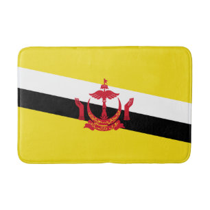 Patriotische Brunei-Flagge Badematte