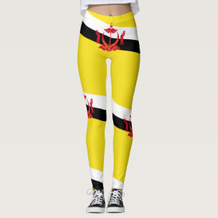 Patriotische Brunei-Flagge Leggings