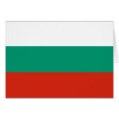 Patriotische Bulgarische Flagge (Vorderseite (Horizontal))