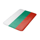 Patriotische Bulgarische Flagge Badematte (Schrägansicht)