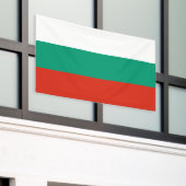 Patriotische Bulgarische Flagge Banner (Äußeres Gebäude)