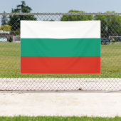 Patriotische Bulgarische Flagge Banner (Insitu)