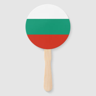 Patriotische Bulgarische Flagge Fächer