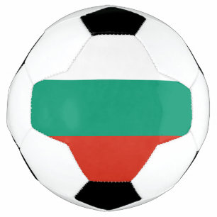 Patriotische Bulgarische Flagge Fußball