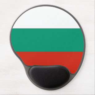 Patriotische Bulgarische Flagge Gel Mousepad