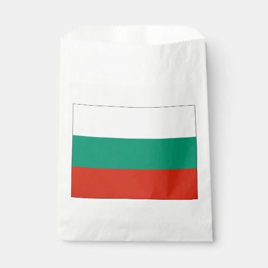 Patriotische Bulgarische Flagge Geschenktütchen (Vorderseite)