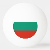 Patriotische Bulgarische Flagge Ping Pong Ball Tischtennisball (Vorderseite)
