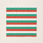 Patriotische Bulgarische Flagge Schal<br><div class="desc">Die nationale Flagge Bulgariens.</div>