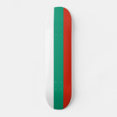 Patriotische Bulgarische Flagge Skateboard (Vorderseite)
