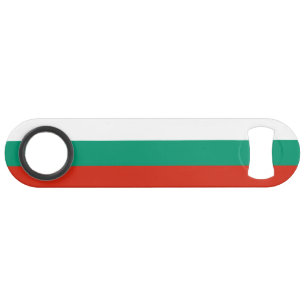 Patriotische bulgarische Flagge Speed Flaschenöffner