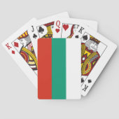 Patriotische Bulgarische Flagge Spielkarten (Rückseite)