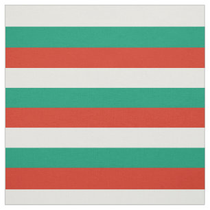 Patriotische bulgarische Flagge Stoff