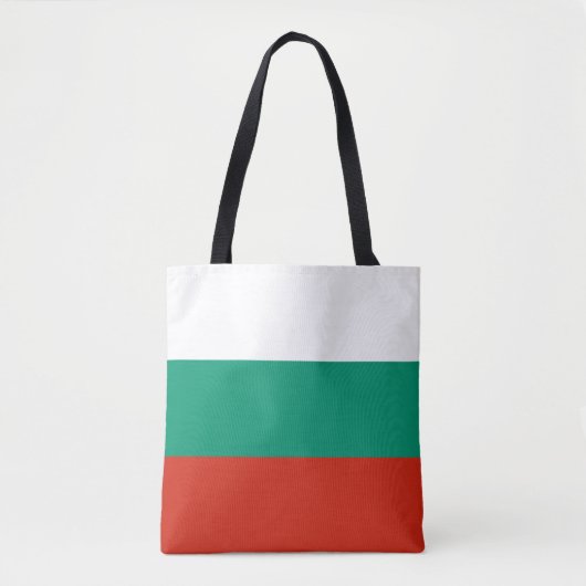 Patriotische Bulgarische Flagge Tasche (Vorderseite)