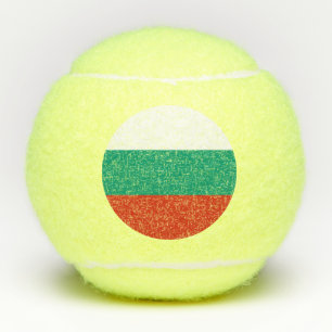 Patriotische Bulgarische Flagge Tennisbälle