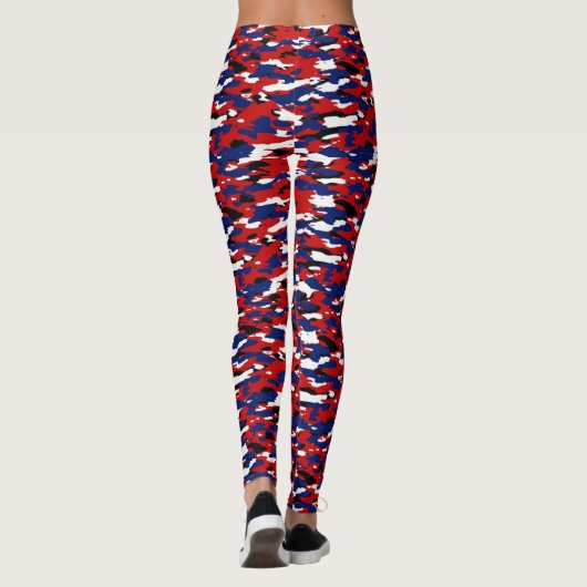Patriotische Camouflage Leggings (Rückseite)